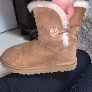 UGG Suede Mid-Calf Boots